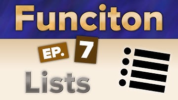 LISTS in Funciton (esoteric programming) (Ep. 7)