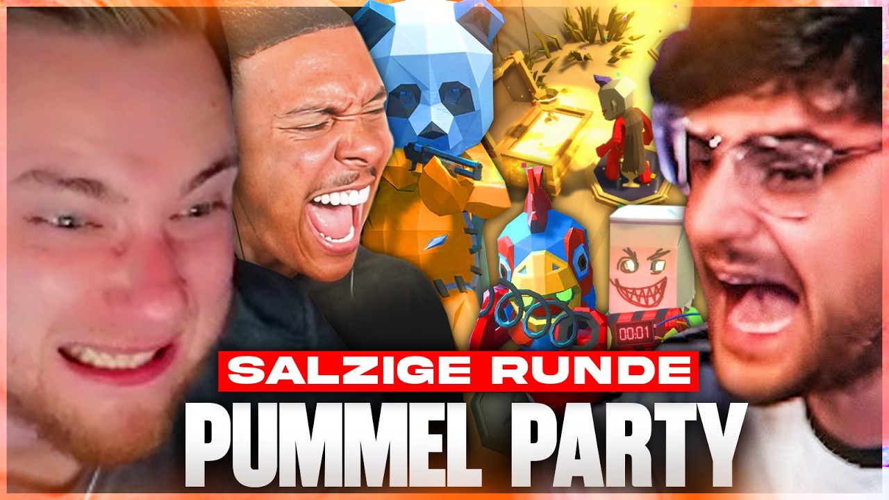 SALZIGE RUNDE in PUMMEL PARTY! 😡🔥 vs Eli, Willy & Seyyn 🤣 | SolutionPlayz