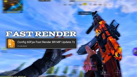 60FPS CONFIG FAST RENDER FOR COD MOBILE | FIX LAGS BR/MP | CONFIG CODM 2022