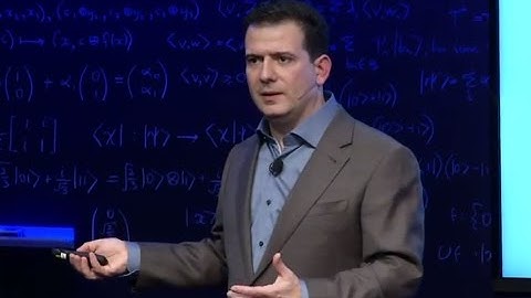 Michele Mosca Public Lecture: As We Enter a New Quantum Era