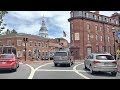 Driving Downtown - Annapolis 4K - USA