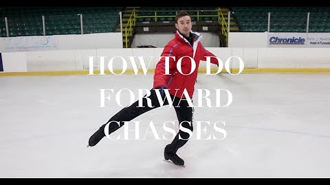 HOW TO DO FORWARD CHASSES | FIGURE SKATING ❄️❄️