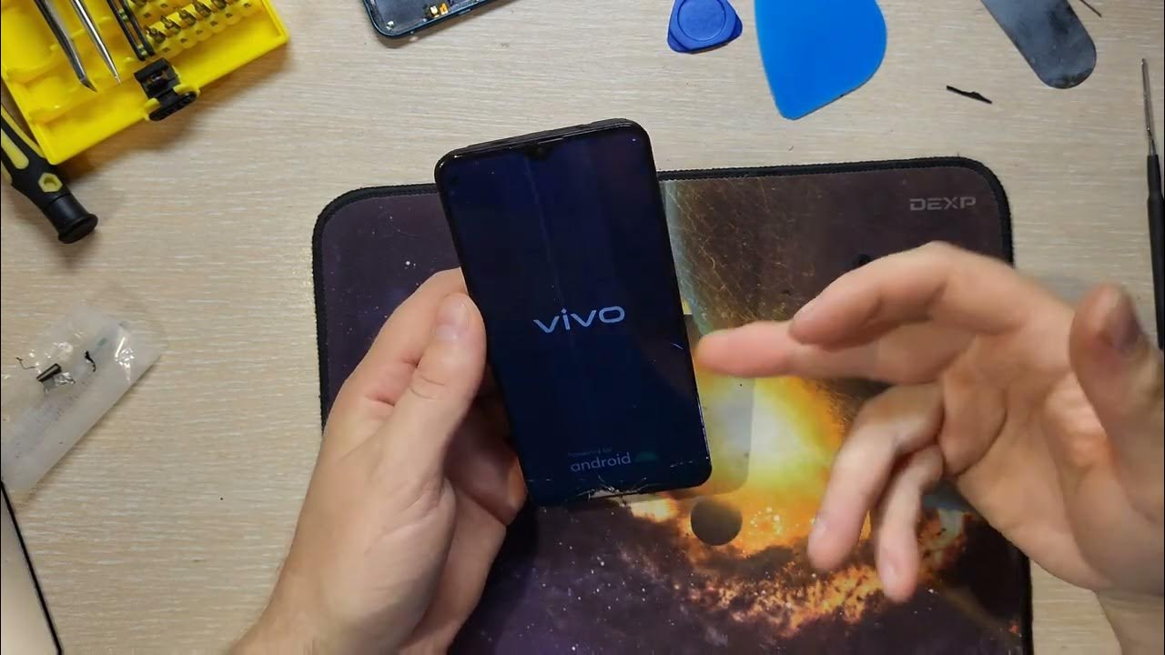 Vivo Y12_Y15_Y17 Disassembly Vivo Back Panel And Fingerprint Sensor - YouTube