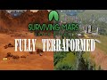 Surviving Mars Green Planet - Fully Terraformed ( Summary , All wonders completed, Best Scenes )