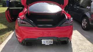Genesis coupe spec-d taillight install