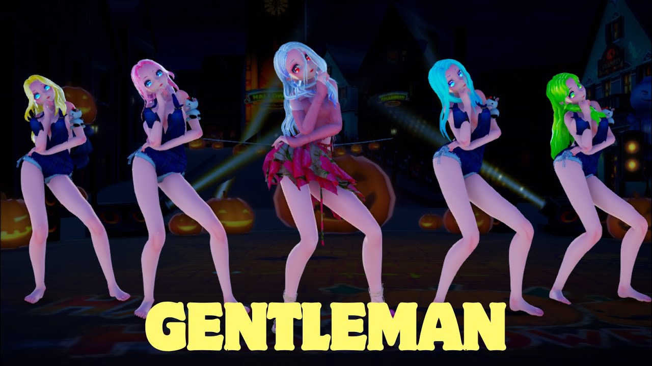 [MMD] Haku.Miku.Luka.Gumi.Rin - GENTLEMAN