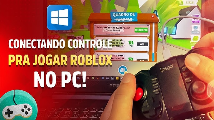 DÚVIDAS DO ROBLOX PARA FUNCIONA COM CONTROLE NO XBOX ONE! 