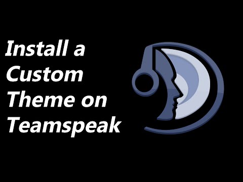How to Install a Theme on Teamspeak