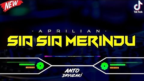 DJ SALAHKU DIMANA MEMBUATMU KECEWA‼️ DJ SIA SIA MERINDU - APRILIAN || VIRAL TIKTOK || FUNKOT VERSION