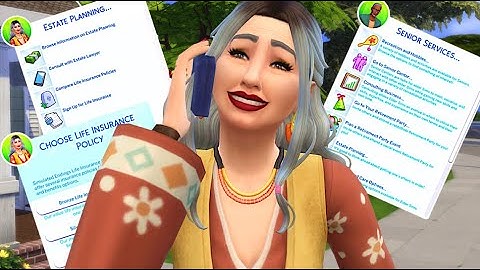 Expand elder gameplay with the golden years mod! // Sims 4 elder gameplay