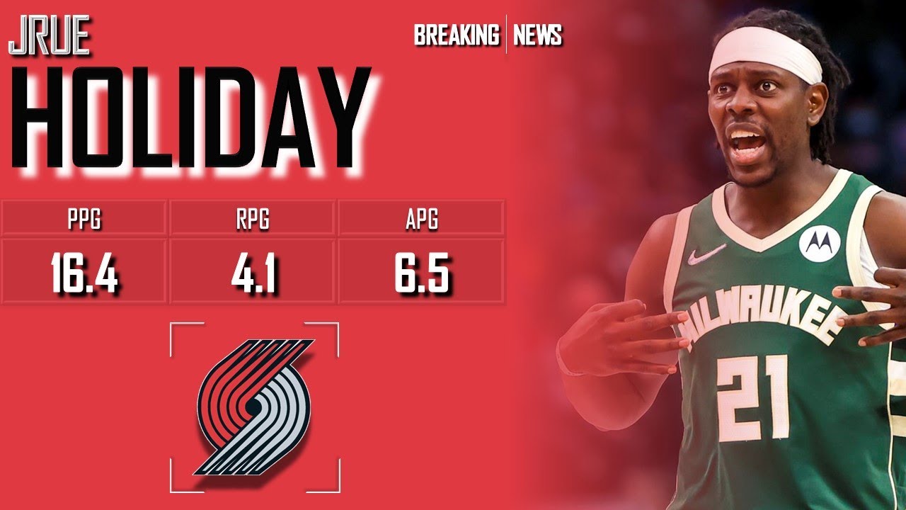 PORTLAND TRAIL BLAZERS: Jrue Holiday ᴴᴰ