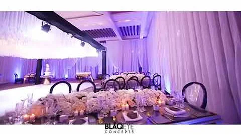 Beautiful Wedding Decor by Dustin Events