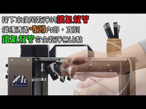 【舊版】E3DV6噴頭總成_喉管清潔教學