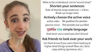 Scientific writing is an iterative, often collaborative & back-and-forth, process–here's some advice