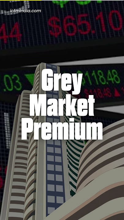 What is GMP in IPO? | Grey Market Premium Explained in 35 Seconds #shorts