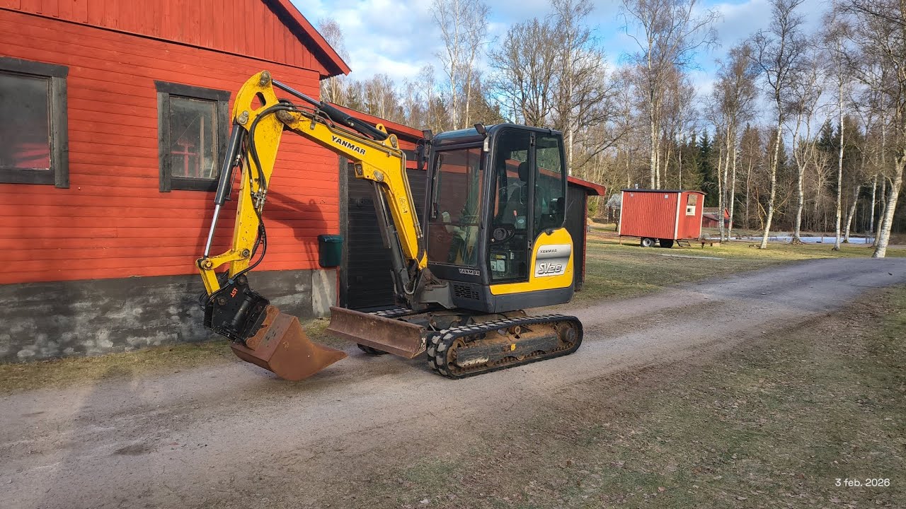249k Yanmar sv26 2016 2400h