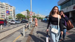 Karşıyaka Beach Walk Izmir Turkey November 10, 2025 4K Hd60 Fps