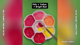 12 Best of Satisfying Color Mixing | Oddly Satisfying |ASMR Compilation | Color