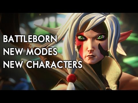 Battleborn Trailer & Update: 25 Unique Characters, Incursion Mode + 2 More