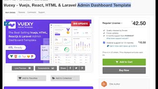 42.50$ Tekin React Web Template screenshot 1
