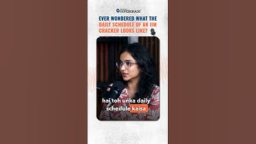 Daily Routine of an IIM Cracker! | IPMAT 2026 Prep Inspiration #shorts