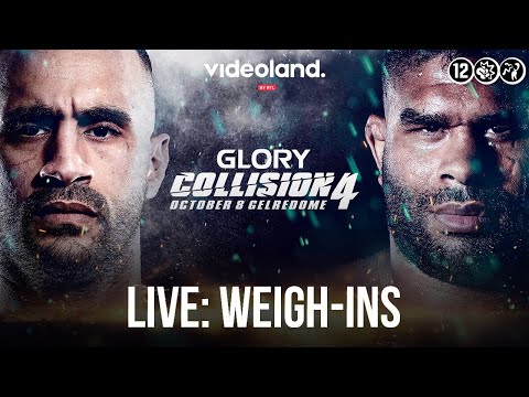 Glory Collision 4: weigh-ins, staredown & persconferentie met o.a. Badr en Alistair