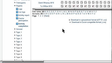 Enabling Activity Completion - WeLCom Moodle 2.3