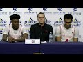 Press Conference: Men's Quarterfinal #1 (#4 Belmont Abbey vs. #8 Mount Olive)
