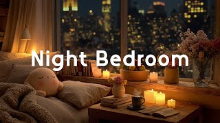 Cozy Bedroom with Soft Jazz Ballads | Cozy Corner at Night for a Great Night's Sleep screenshot 5