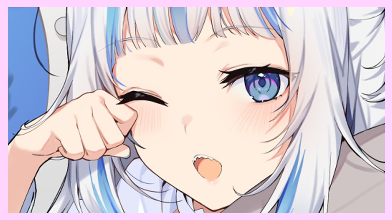 Hey Gura, do something cute...