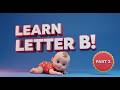 B for Balloon | 10 Easy B Words for Kids | ABC Learning Video (Part 2)