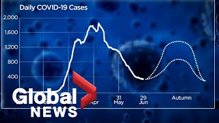 Coronavirus: New data shows COVID-19 in Canada slowly declining