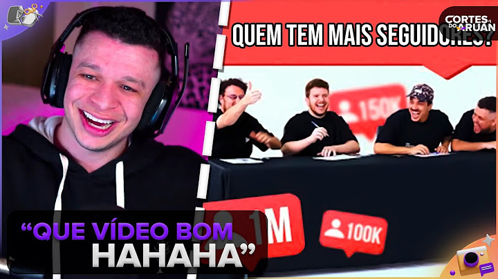 ARUAN REAGE: O RANKING: QUEM TEM MAIS SEGUIDORES (AQUELES CARAS) - Cortes do Aruan