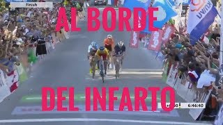 MUNDIAL CICLISMO 2018,  INFARTO CON ALEJANDRO VALVERDE.