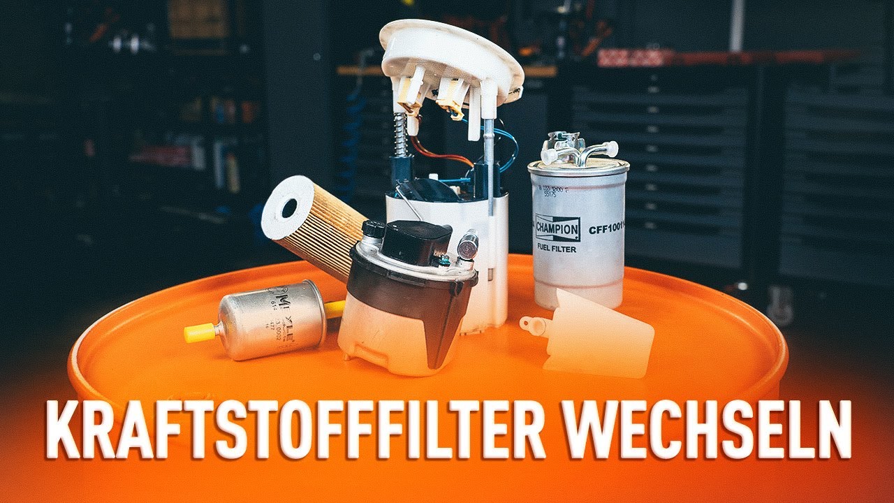 Kraftstofffilter wechseln [AUTODOC TUTORIAL] 