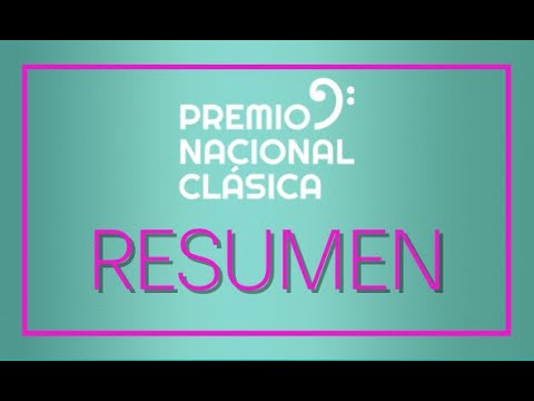 LEGARON LOS PREMIOS NACIONAL CLÁSICA