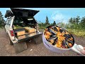 Truck Camping with a Self Heating Pot - Seafood Paella