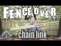 How to replace chain fence with privacy fence EASY! Home Mender.