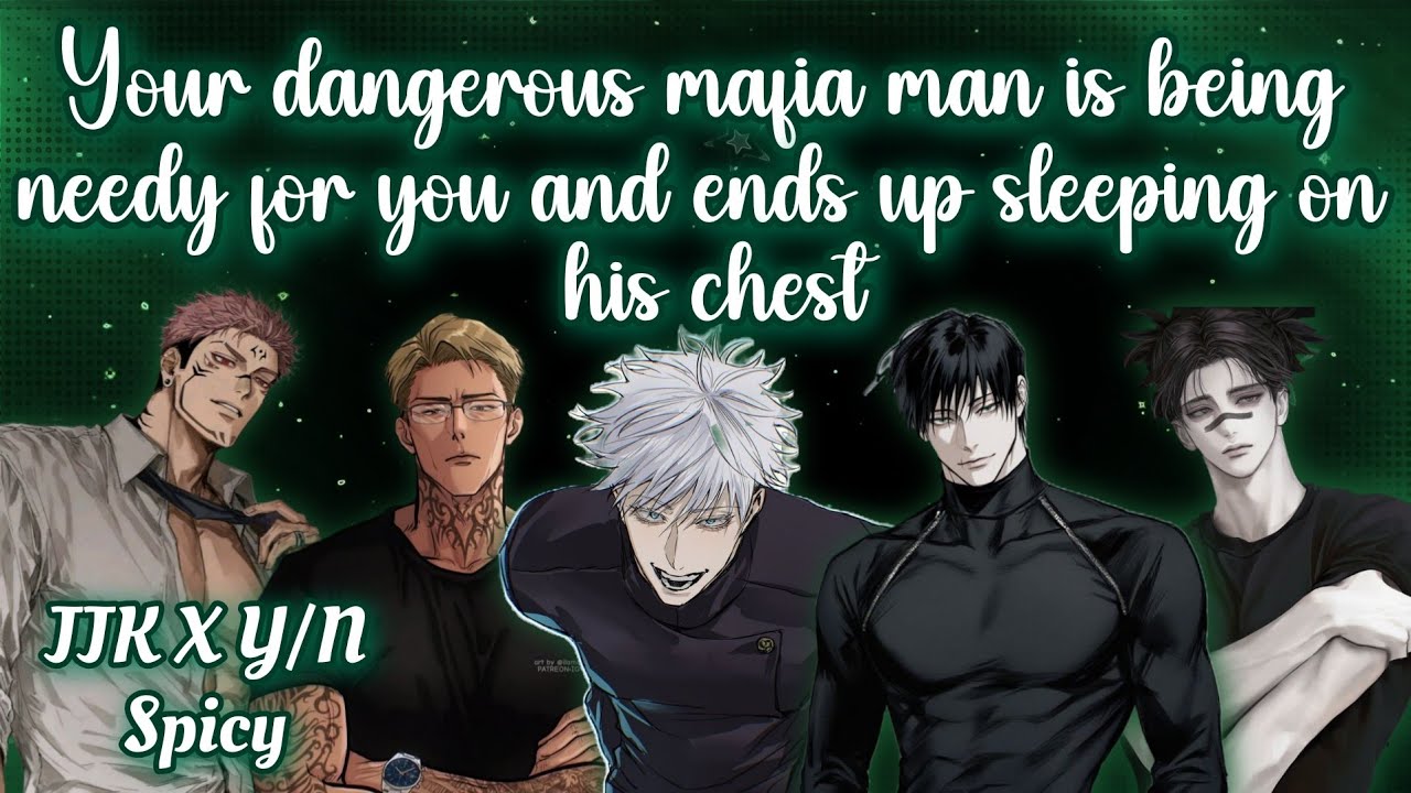 Your dangerous mafia man is being needy for you and end up sleeping on your chest