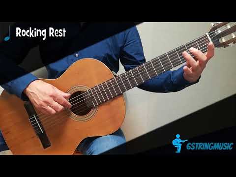 Guitar Train 1 - Rocking Rest - Gitaarles voor beginners - Marcel van Dorst - Slow