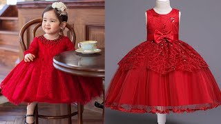 red frock for baby