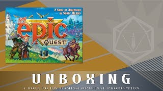 Roll to Hit Unboxing:  Tiny Epic Quest