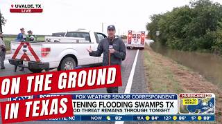 Repeated Storms, Heavy Rain Triggering Dangerous Flash Flood Event in Texas