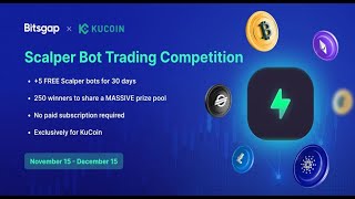 Trading CRYPTO for Free Using BITSGAP on KUCOIN