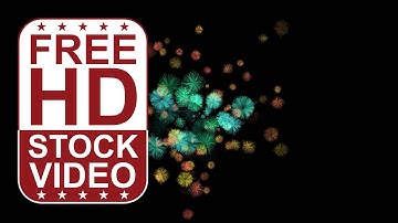 Free Stock Videos – abstract animated plants emitting and scaling on black background 2D animation