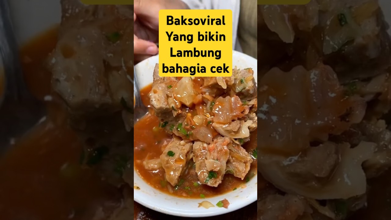Baksoviral yang bikin lambung bahagia cekk
