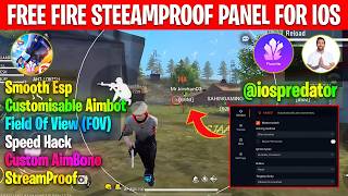 Fluorite iOS Free Fire OB53 iOS Panel 😱 |FF iOS Streamproof Panel | 100% Working Free Fire iOS Panel