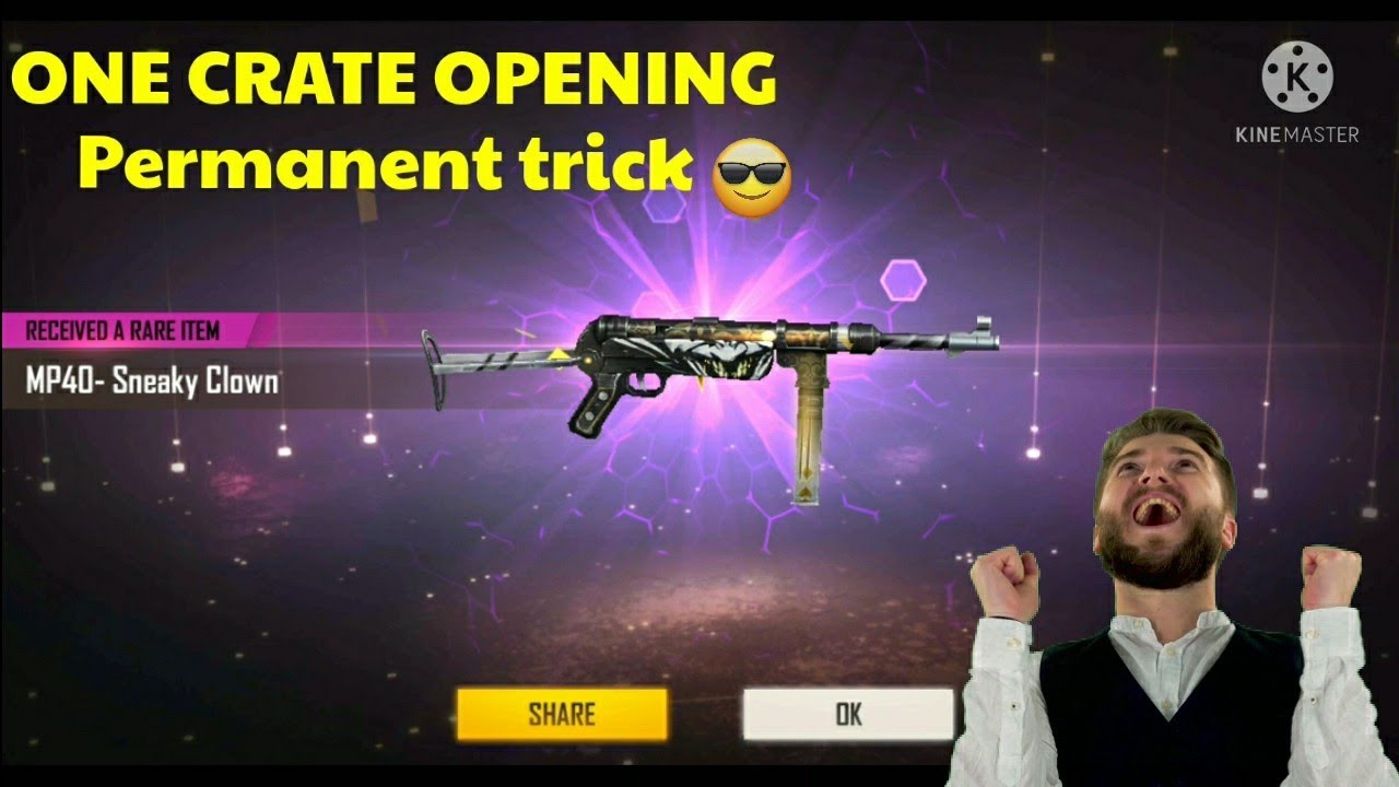 MP40- sneaky clown one crate opening //permanent trick//
