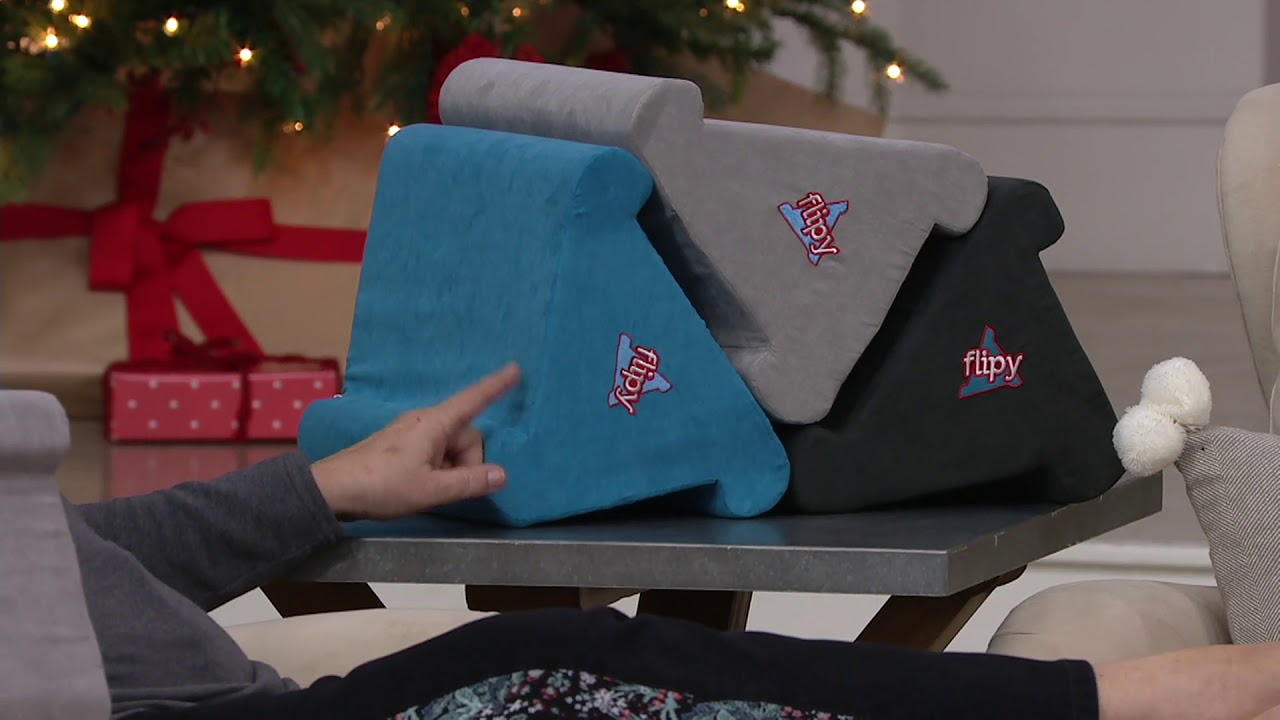 Flipy Multi Angle Soft Stand For Tablets Books E Readers On QVC