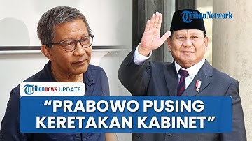 Rocky Gerung: Prabowo sedang Pusing, Diduga Ada Keretakan Kabinet hingga Polemik MBG